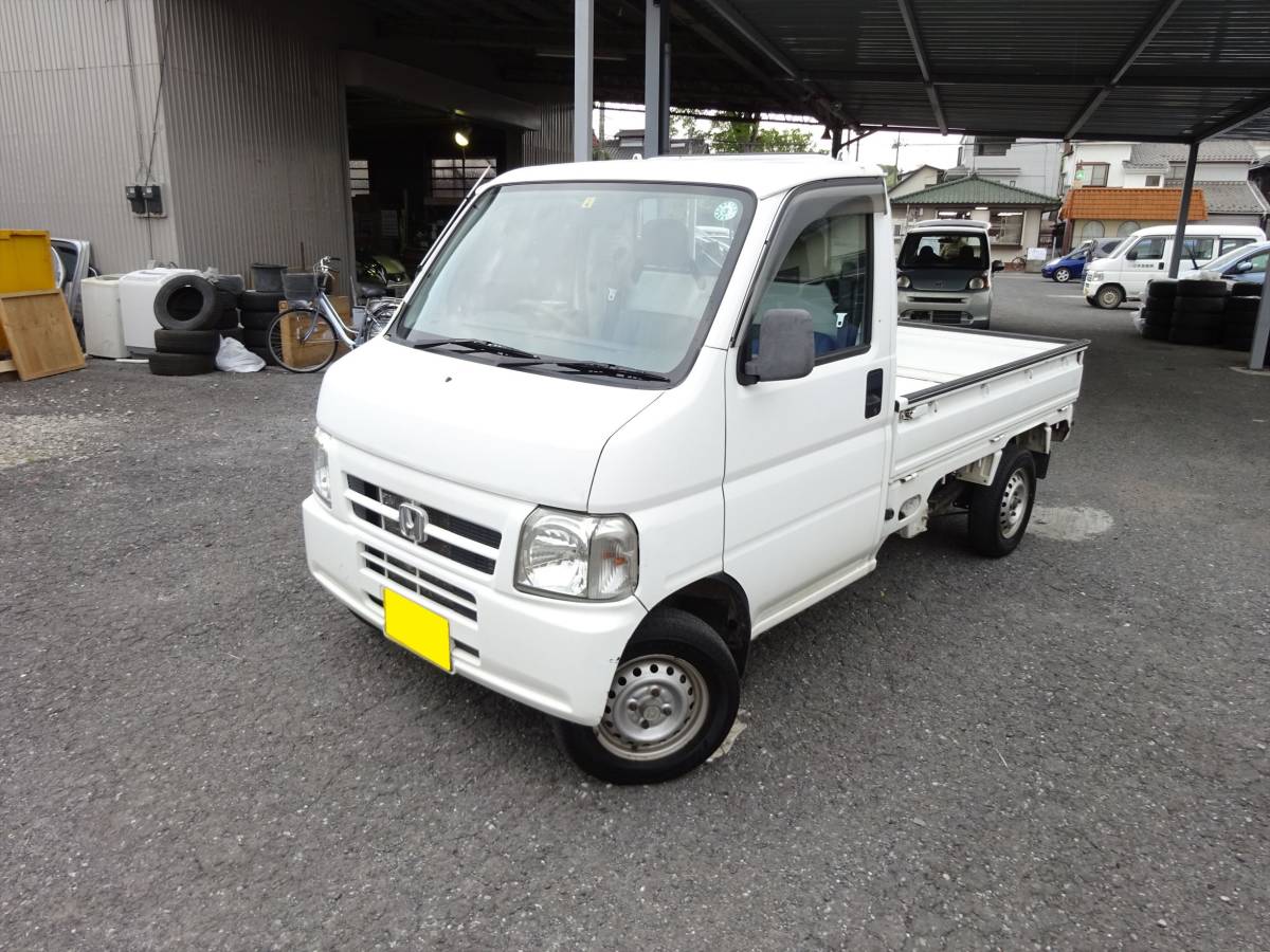 アクティトラック*検長*4WD*5速MT*AMラジオ*スペアキー