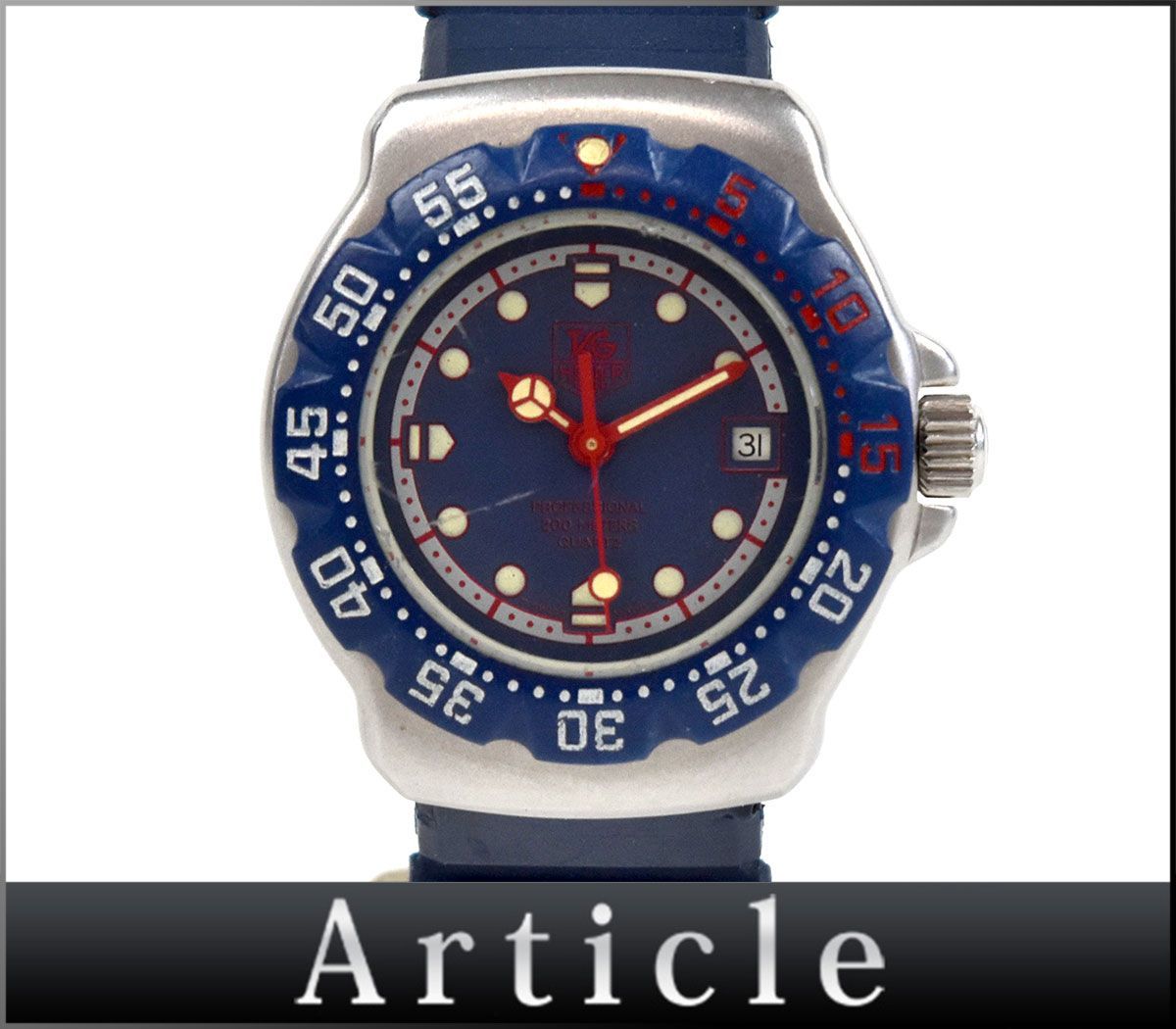 TAG タグホイヤー Heuer プロフェッショナル HEUER ステンレス メンズ6 