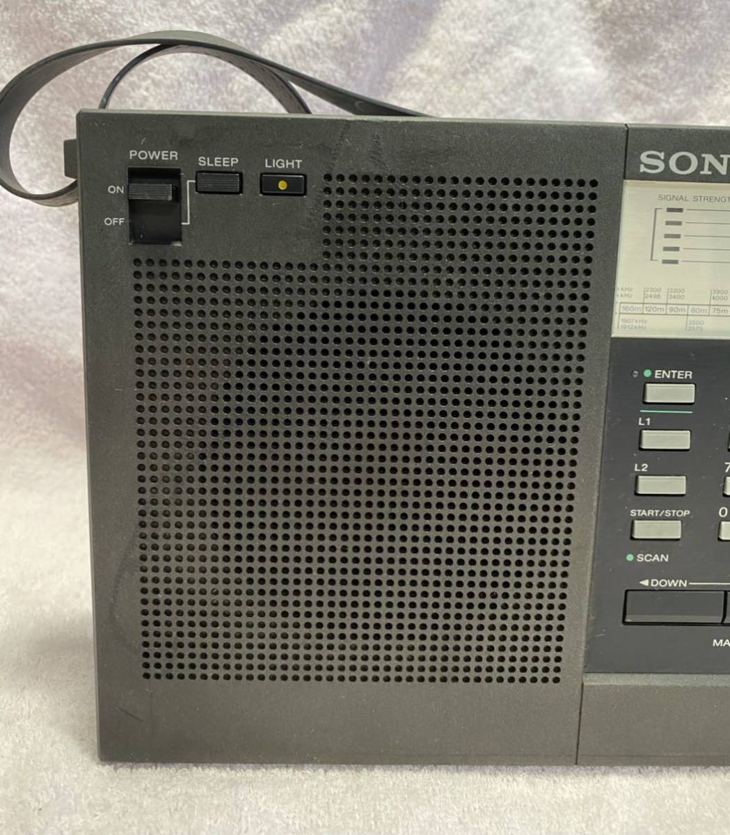 M10137】SONY ICF-2001 PLLシンセサイザーレシーバー ソニー ラジオ