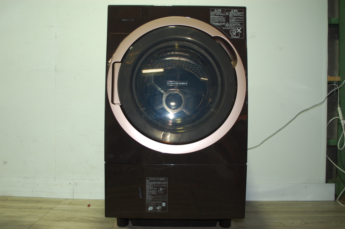 大容量！HITACHI 日立ドラム式洗濯乾燥機 風アイロン BD-S8800L ビッグ