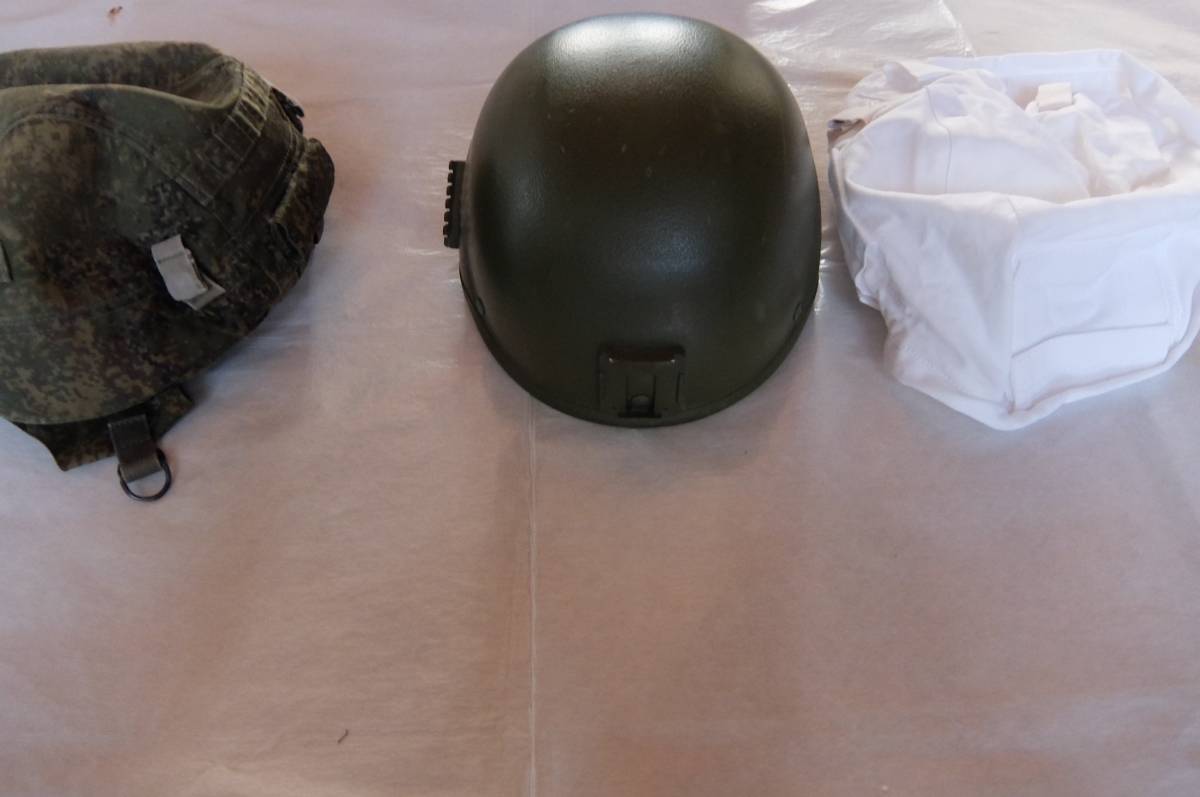 ロシア軍 実物 6b47ヘルメット ラトニク サイズ1 頭囲55cm程度まで対応