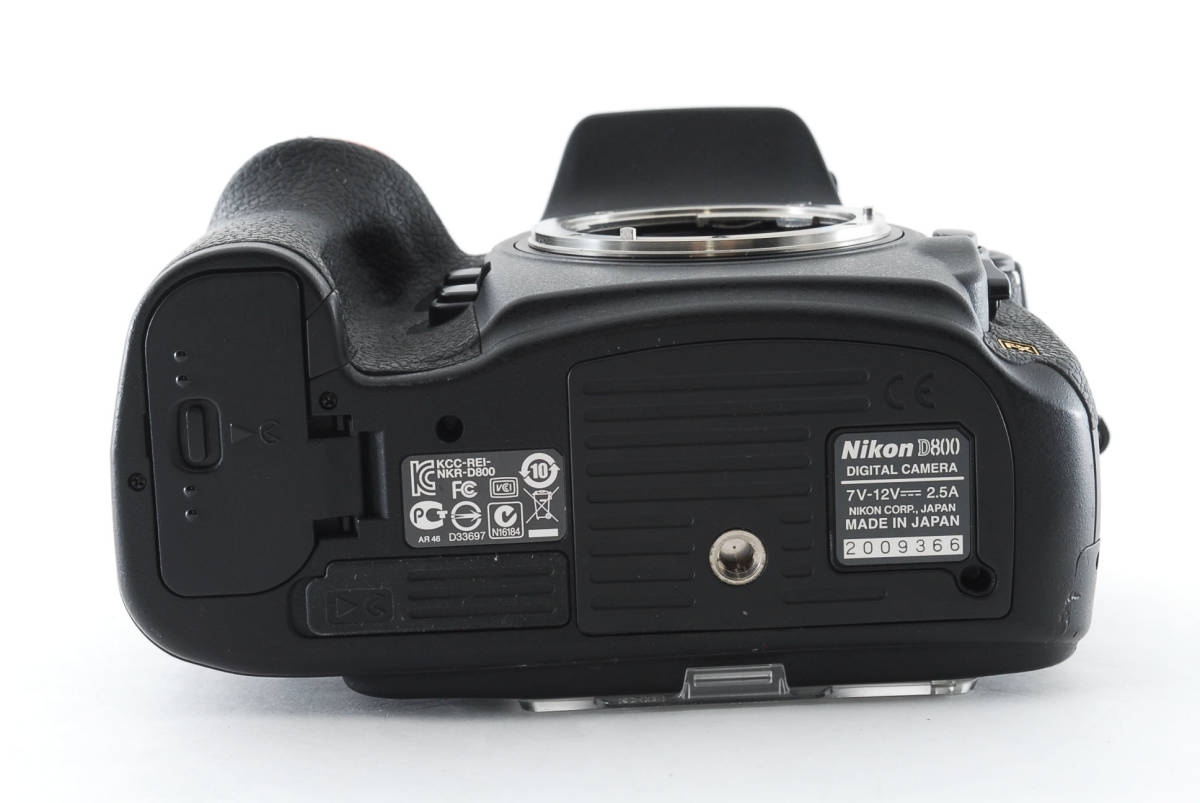 D800 Nikon Digital SLR Camera ニコン ボディ | ~3350 FX-Format MP
