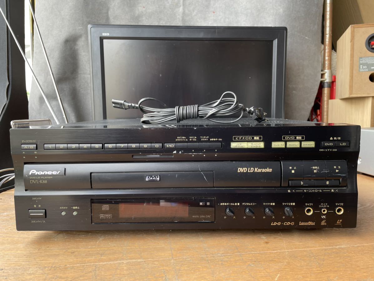 パイオニア DVD/LD コンパチブルプレーヤー DVL-919 現状品 Pioneer/パイオニア☆コンパチブルDVD/CD/LDプレーヤー☆DVL