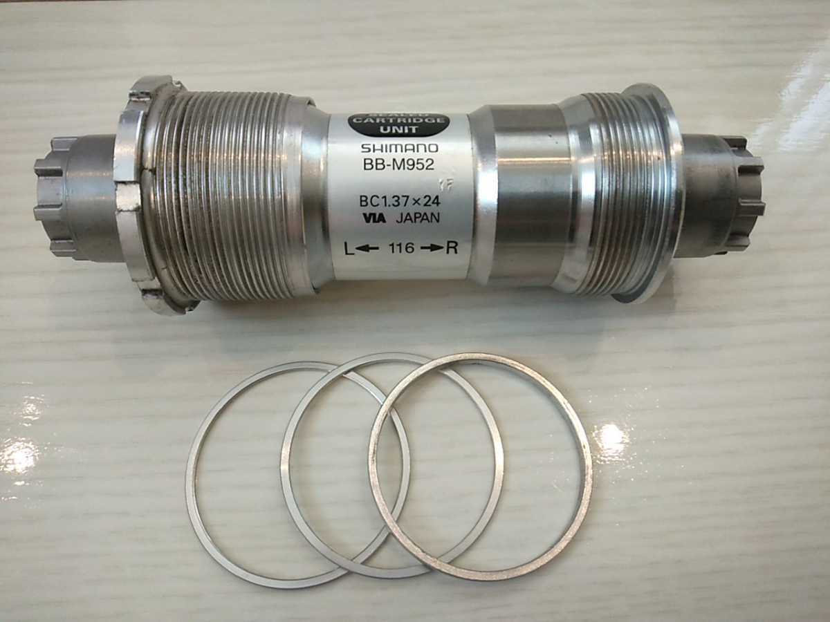 シマノ SHIMANO ボトムブラケット XTR M952 XTR ボトムブラケット BB