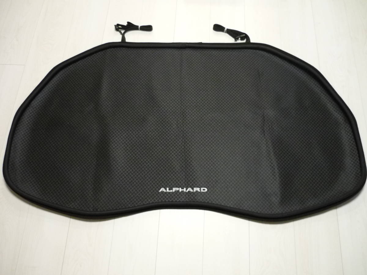 美品★アルファード30系 ラゲージソフトトレイ ラゲッジマット 純正オプション 送料込み!