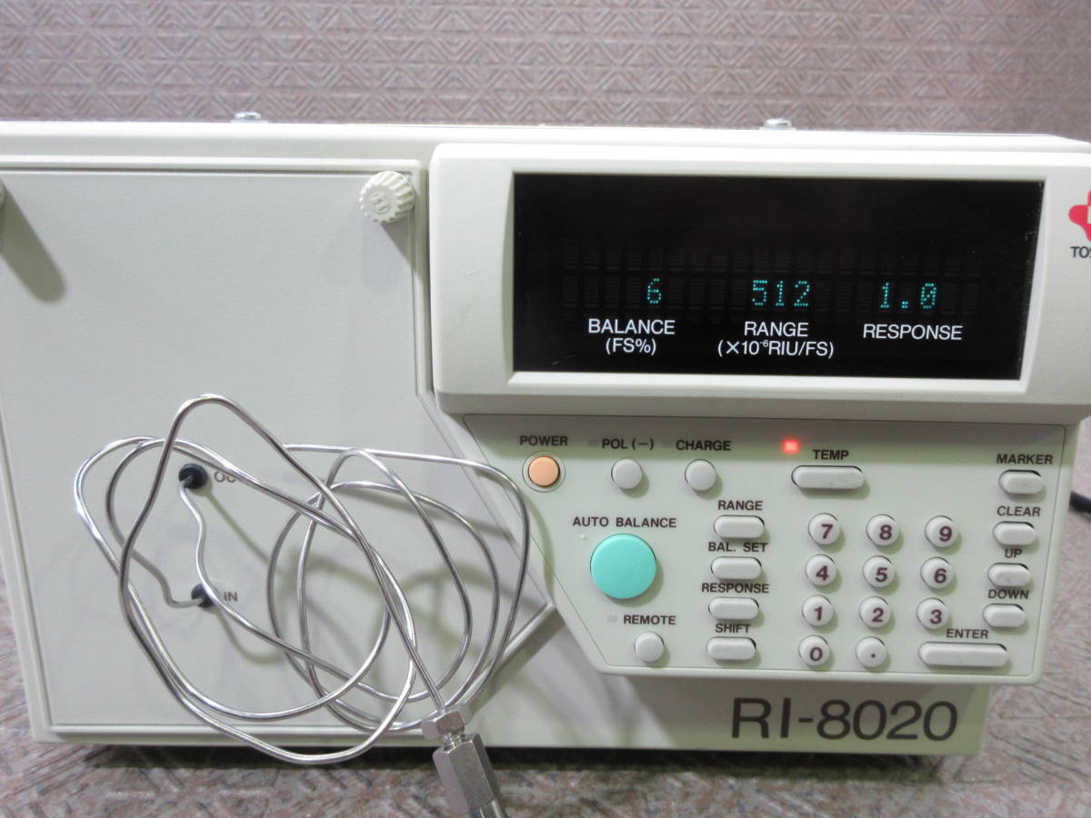 東ソー / RI検出器 示差屈折計 RI-8020 / HPLC / ジャンク / No.K781