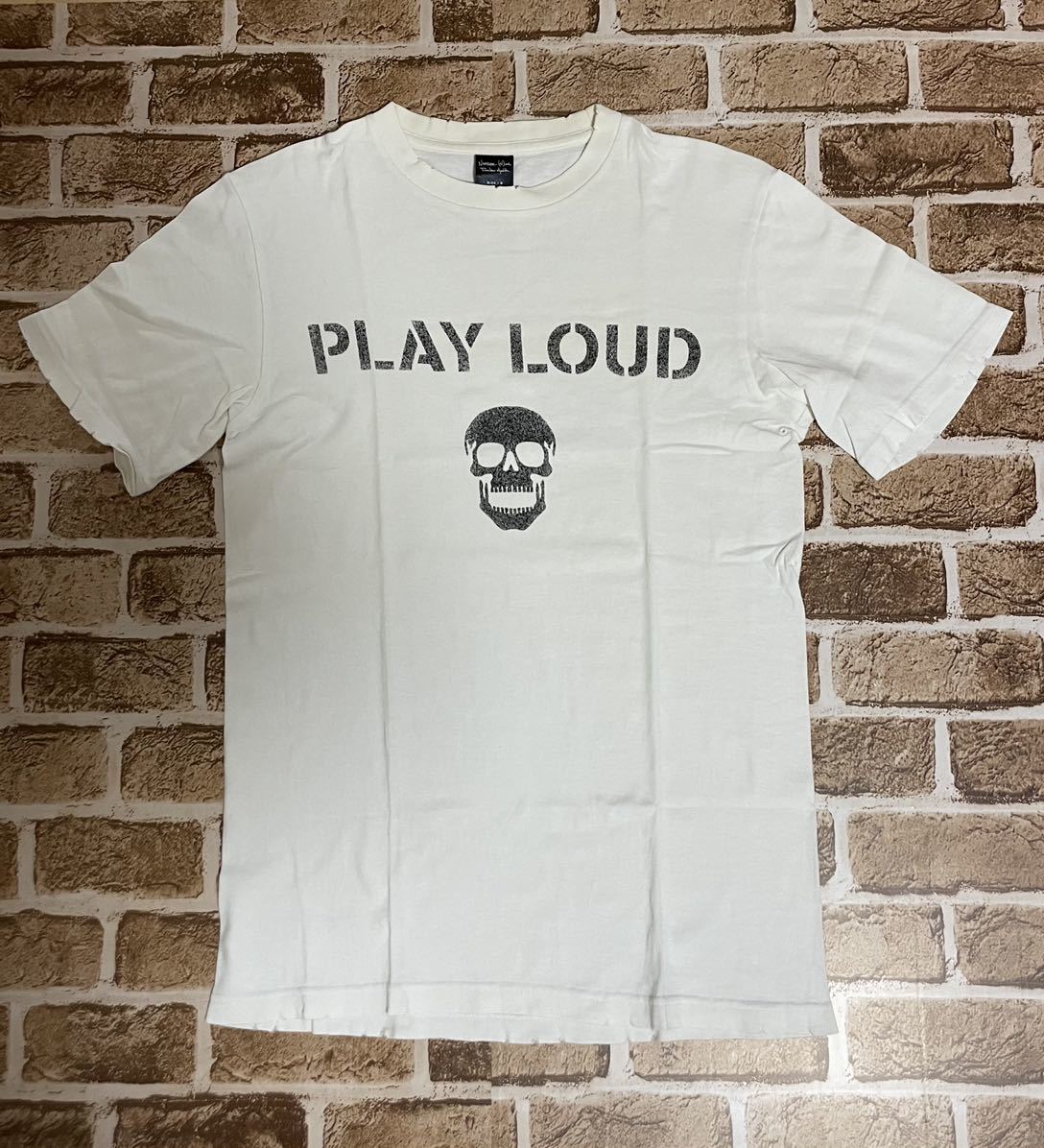 極美品 ナンバーナイン スカル Tシャツ サイズ2 アーカイブ PLAY LOUD 