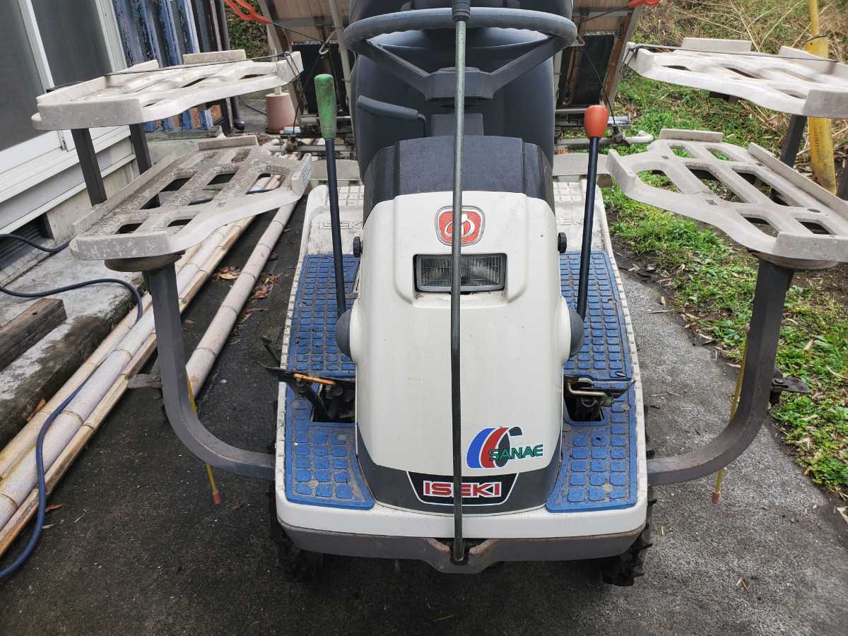 イセキ 田植え機 さなえPM43 セル付