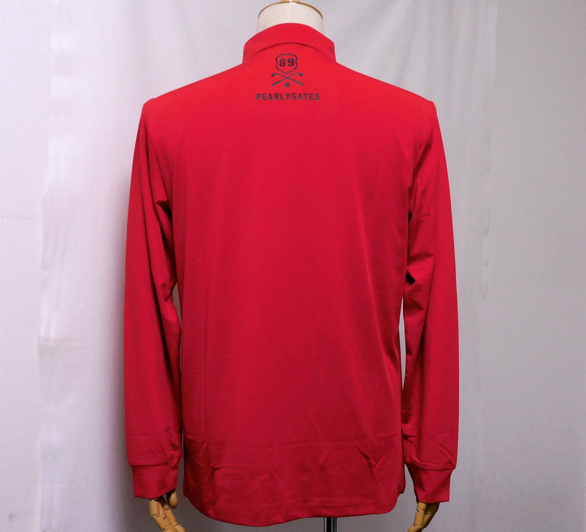 ◇パーリーゲイツ◇ポロシャツ◇7サイズ、XXL◇レッド◇薄手