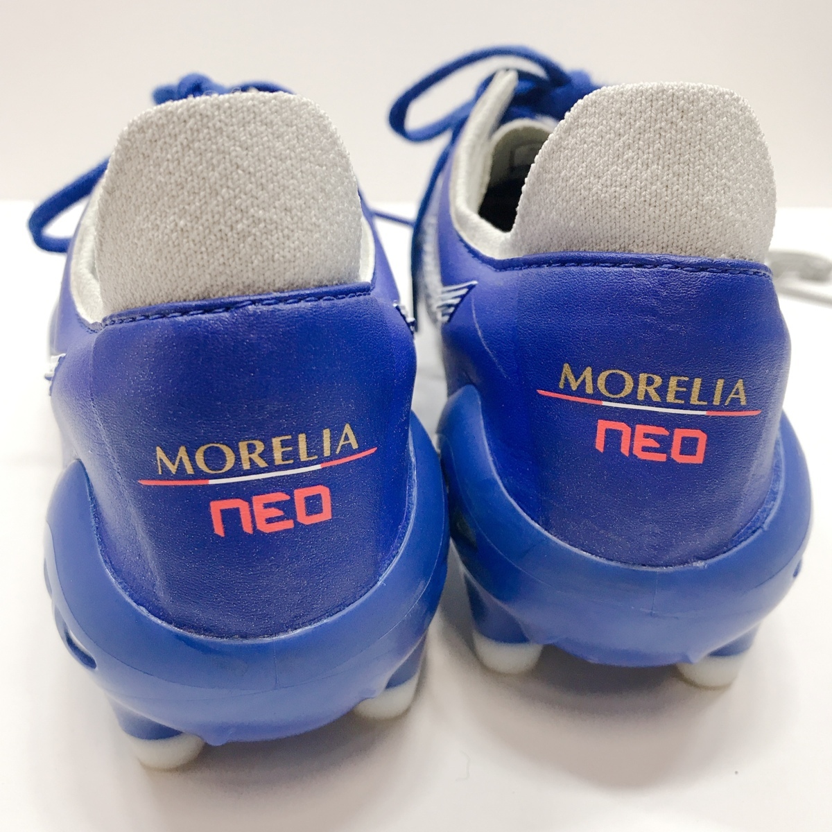 中古】MIZUNO ミズノ モレリアネオ3 JAPAN ブルー×ホワイト 24.5cm