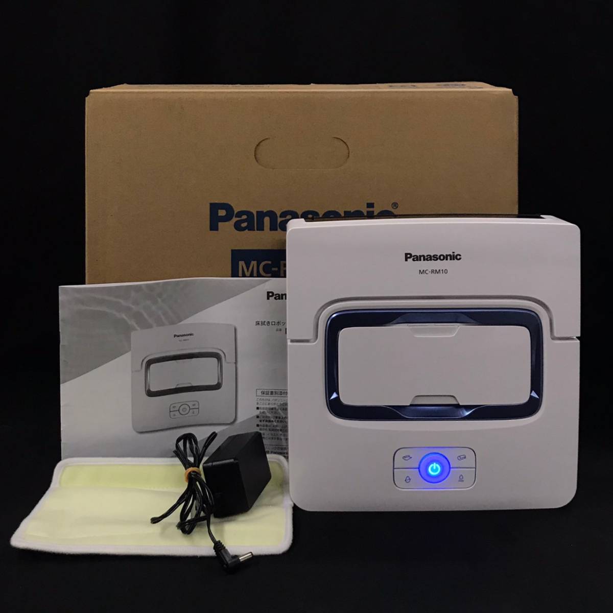 【爆買い，限定SALE】 A16s03T Panasonic MC-RM10-W 床拭きロボット掃除機 2019年製(ロボットタイプ)｜売買されたオークション情報、yahooの商品情報をアーカイブ公開 - オークファン ロボットタイプ