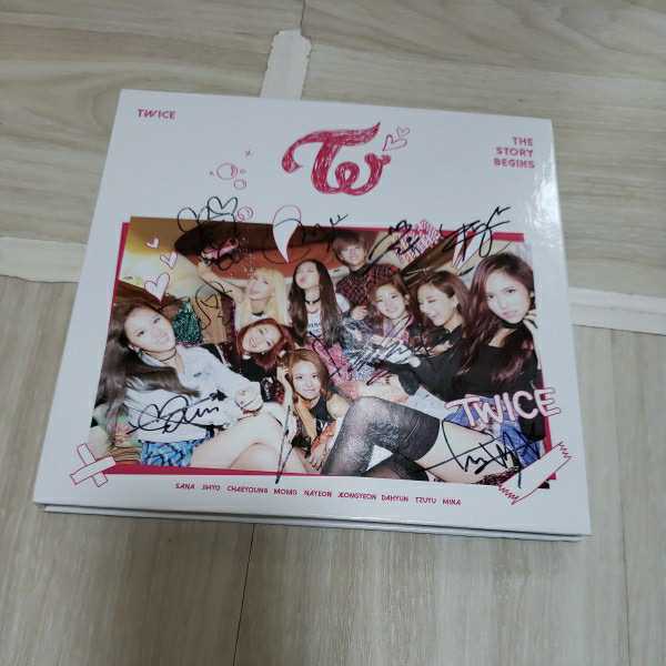 2026年最新Yahoo!オークション TWICE -twice TWICE直筆サインCD twice
