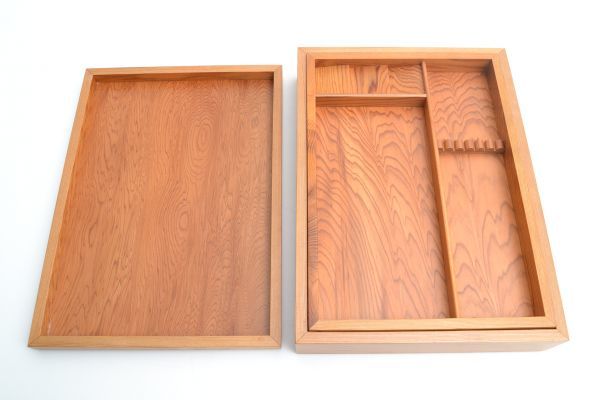 工芸品 世界遺産屋久杉杢目匠作品木箱 最高級品 最終