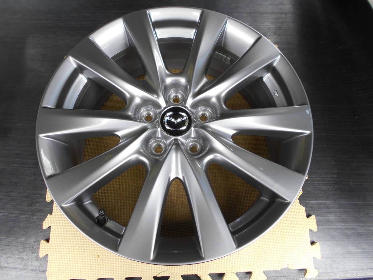 新車外し マツダ 新型 マツダ3セダン 純正ホイール1本 18インチ7J+45
