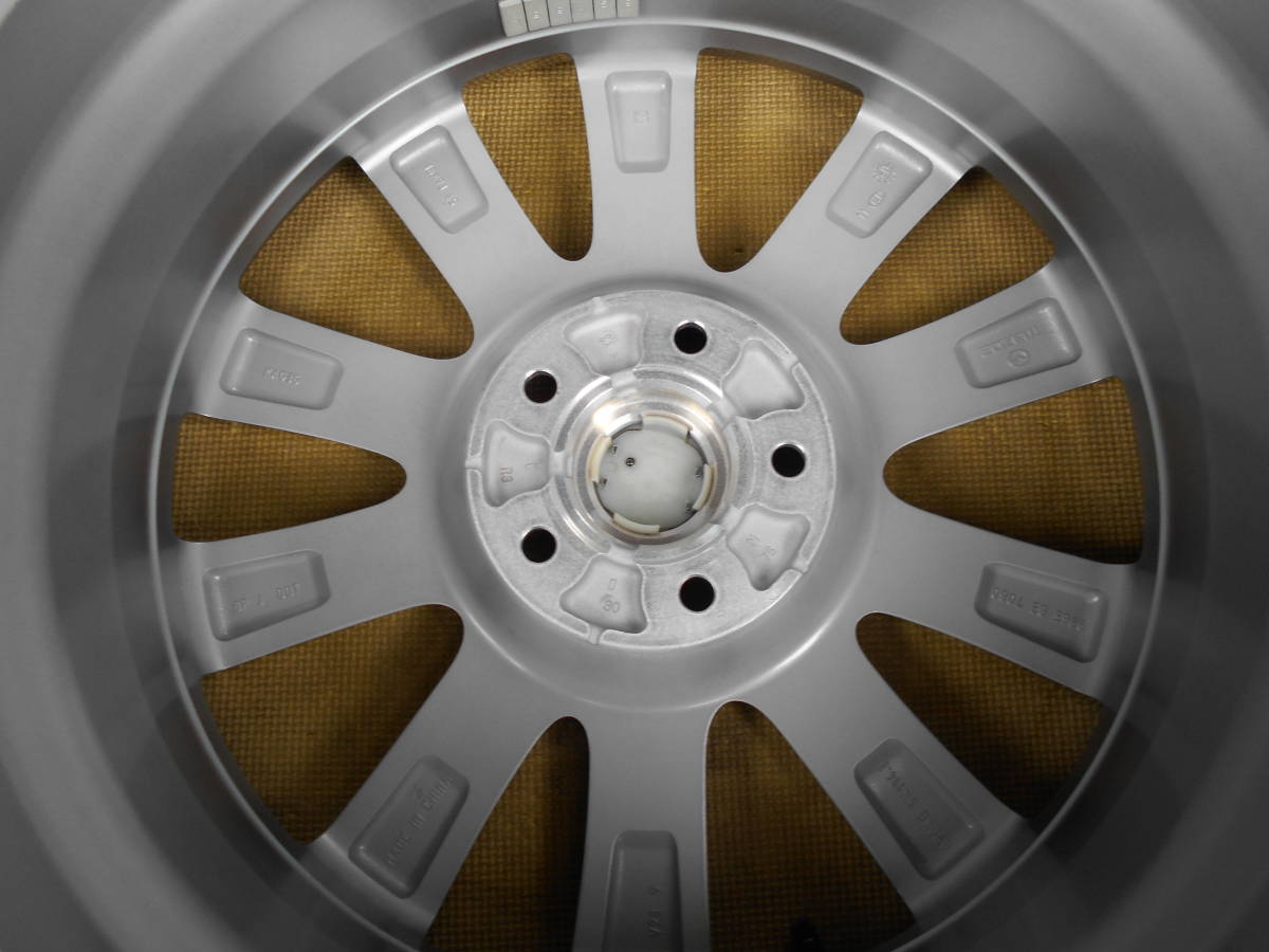 新車外し マツダ 新型 マツダ３セダン 純正ホイール１本 18インチ7J+45 PCD114.3-5H 熊本(送料無料) A