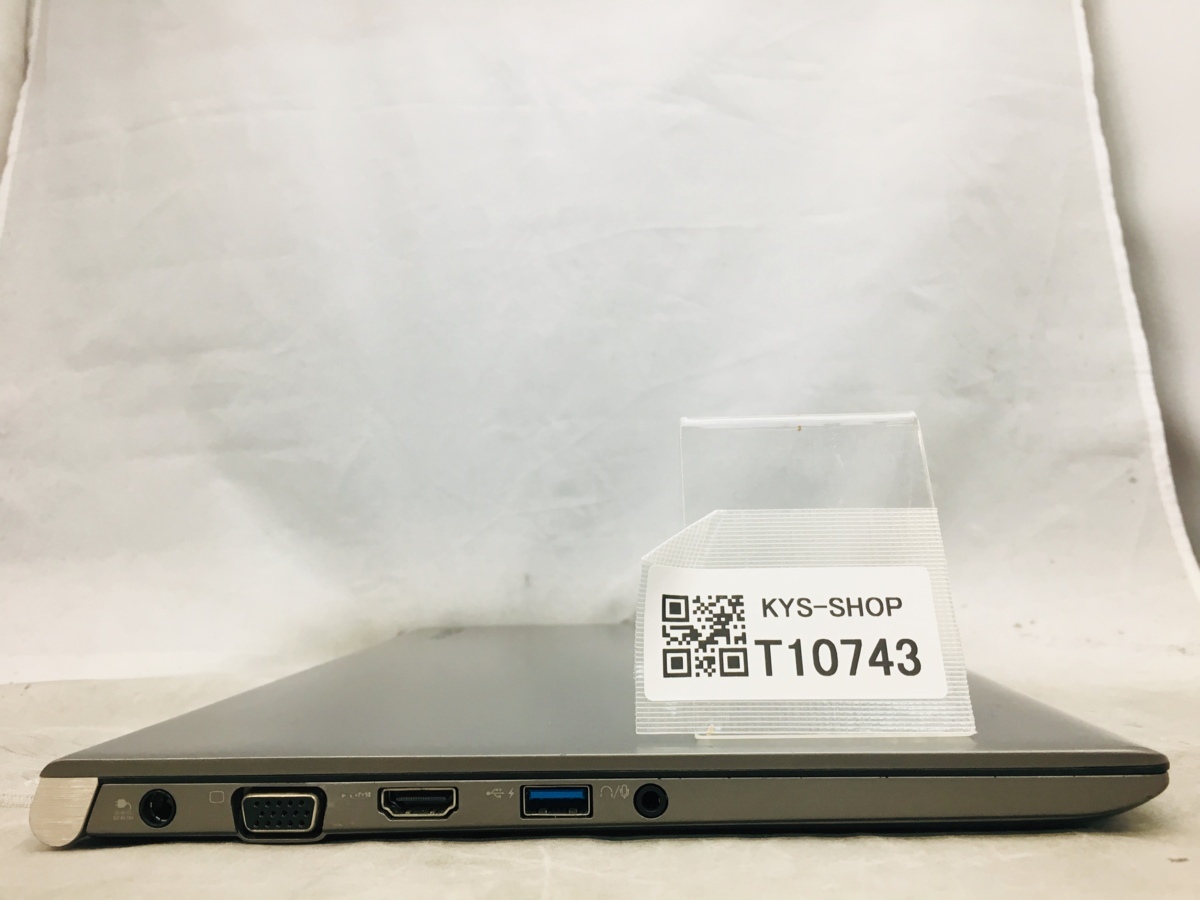 ◇ジャンク/TOSHIBA R63/J /Core i5 8250U 1.60GHz/256GB/8GB/13.3