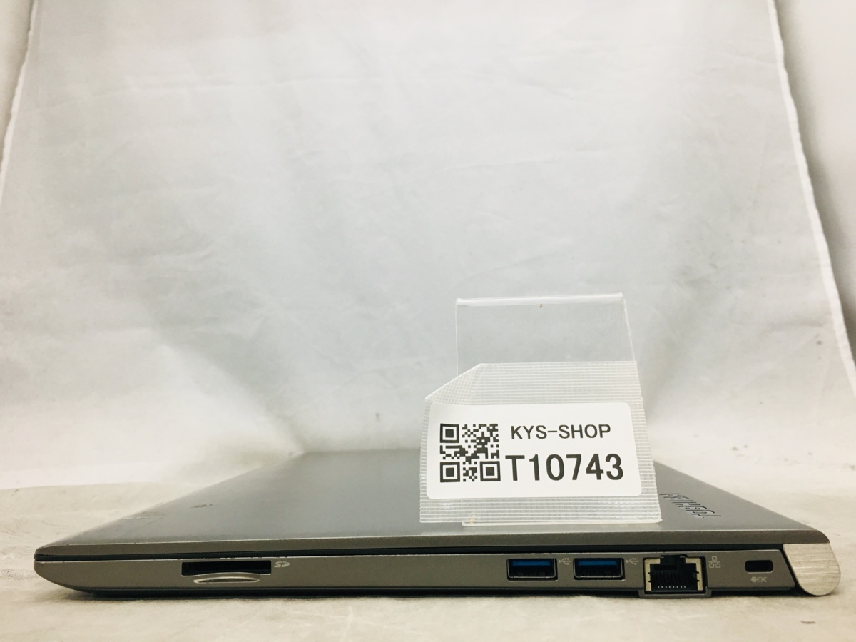 ◇ジャンク/TOSHIBA R63/J /Core i5 8250U 1.60GHz/256GB/8GB/13.3