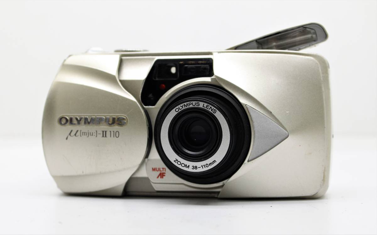 ★美品★ OLYMPUS μ[mju:]-II 110 オリンパスフィルムカメラ ☆良品☆OLYMPUS オリンパス μ[mju;] -II 110 38-110mm 人気のμ