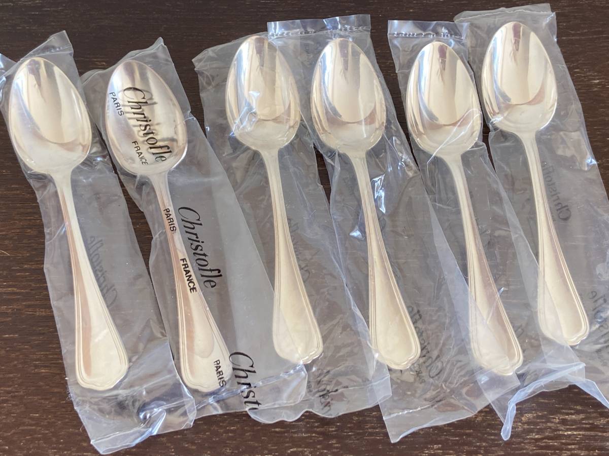 Christofle クリストフル スパトゥール スプーン 6本セット 箱付属 未
