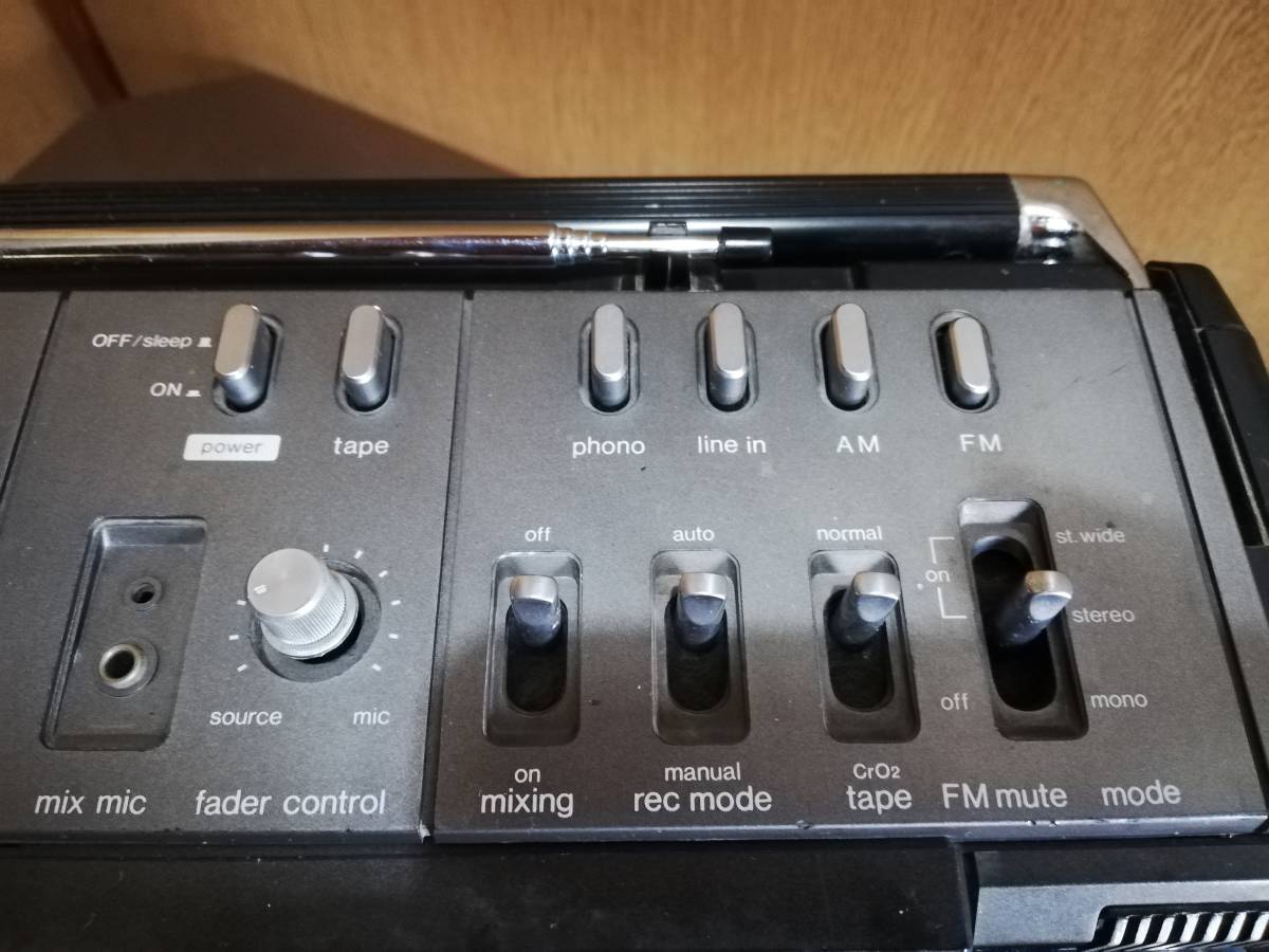SHARP ラジカセ GF-303SB ラジカセGF-303 動作品SHARP 昭和 SHARP