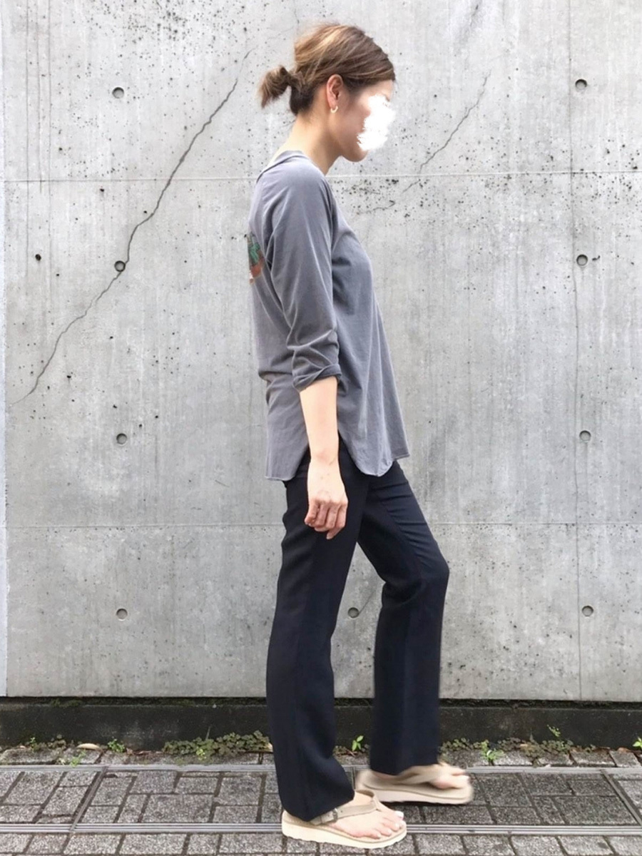 DEUXIEME CLASSE ドゥーズィエムクラス ラグランバックプリントTシャツ