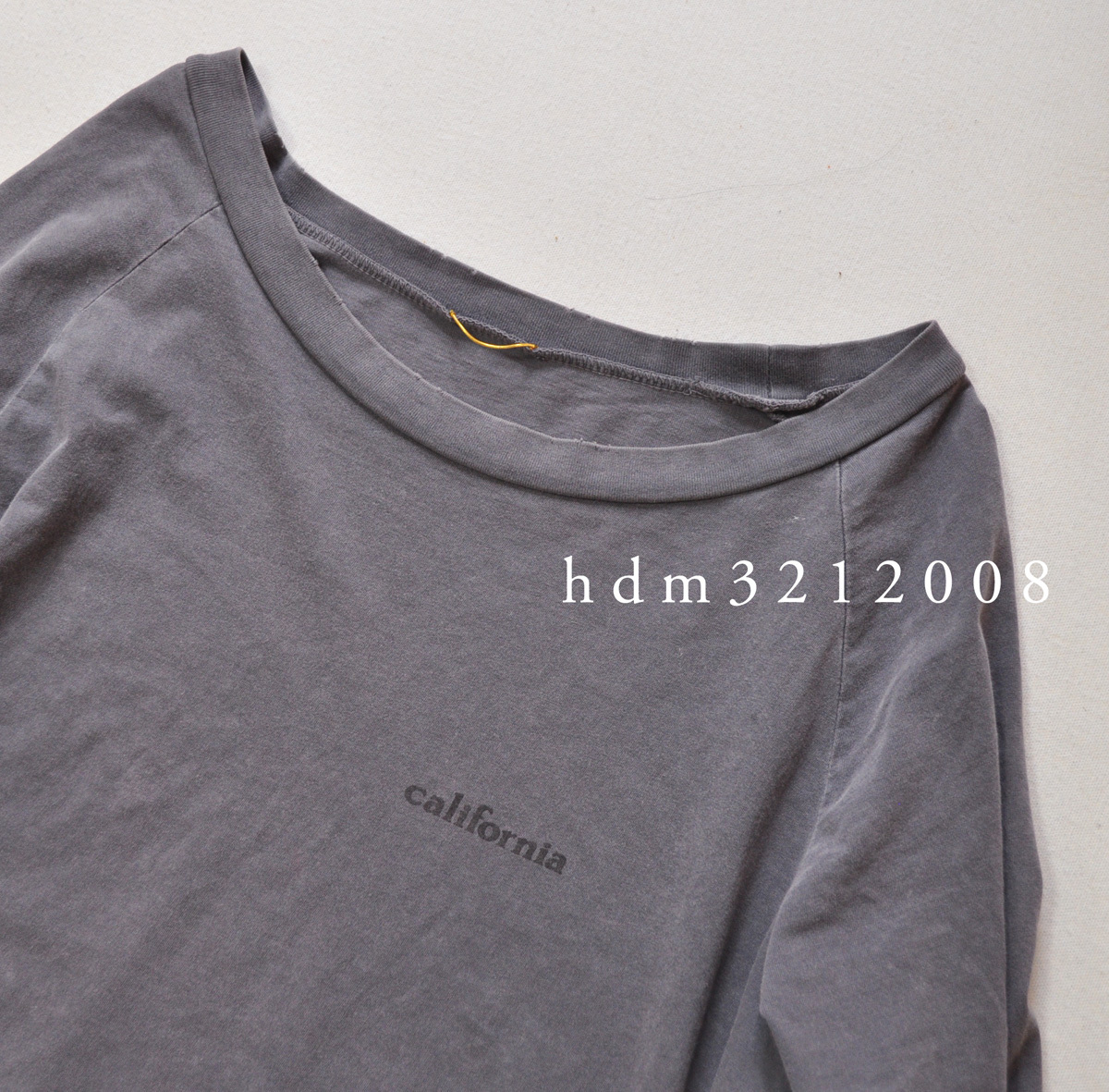DEUXIEME CLASSE ドゥーズィエムクラス ラグランバックプリントTシャツ