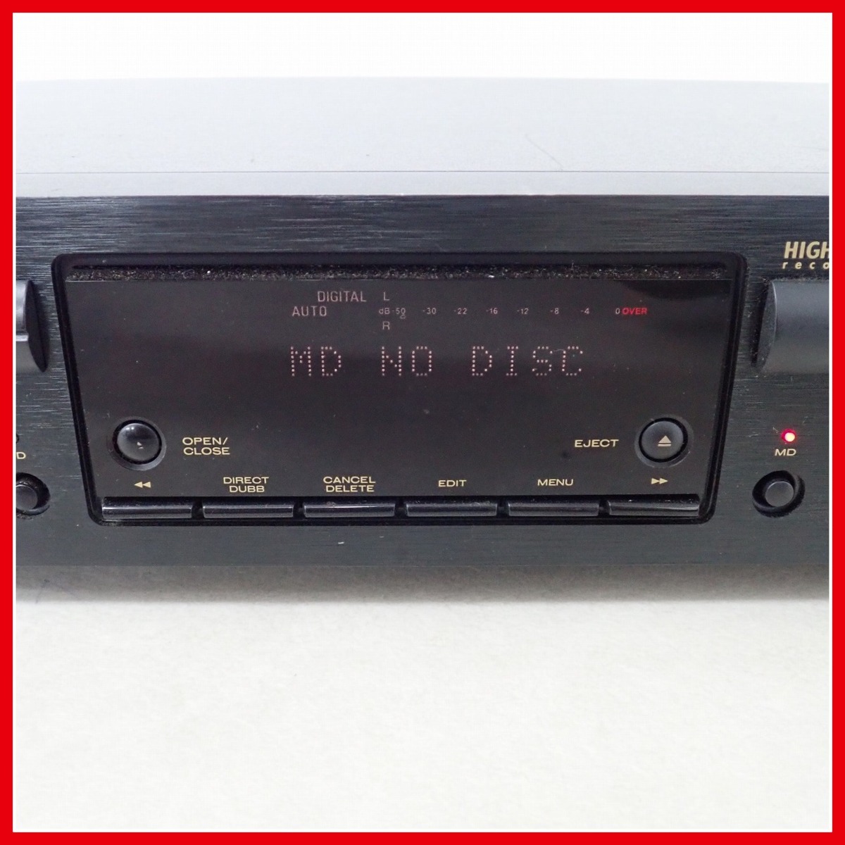marantz MARANTZ マランツ CD/MDデッキ CM6200【ジャンク品】 マランツ