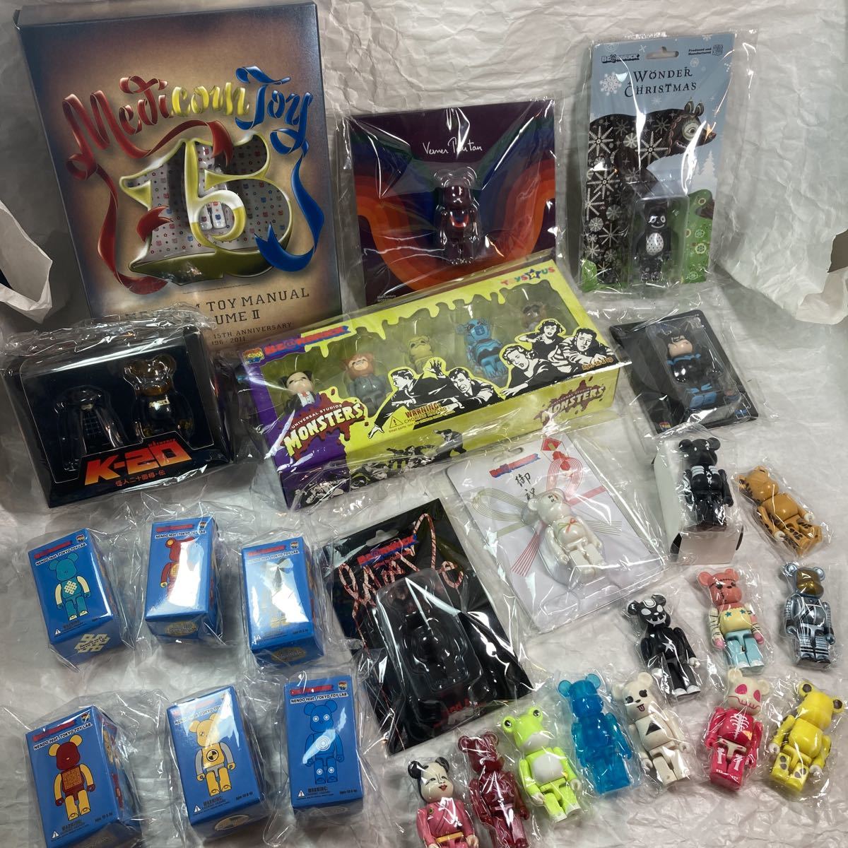 ベアブリック BE＠RBRICKメディコムトイ MANUAL怪人二十面相トイザらス 