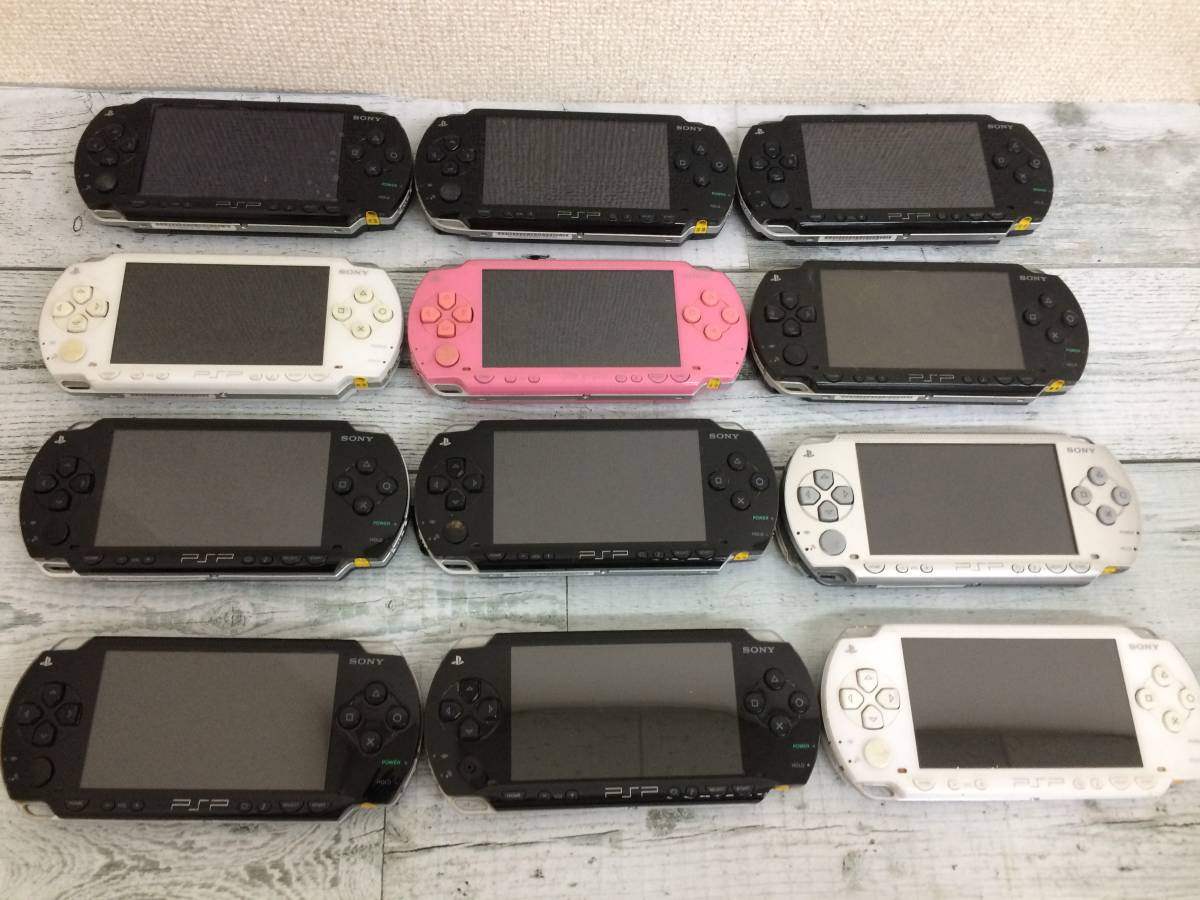 z15-154/60/0】PSP 本体 計12台セット PSP1000 動作未確認 ジャンク