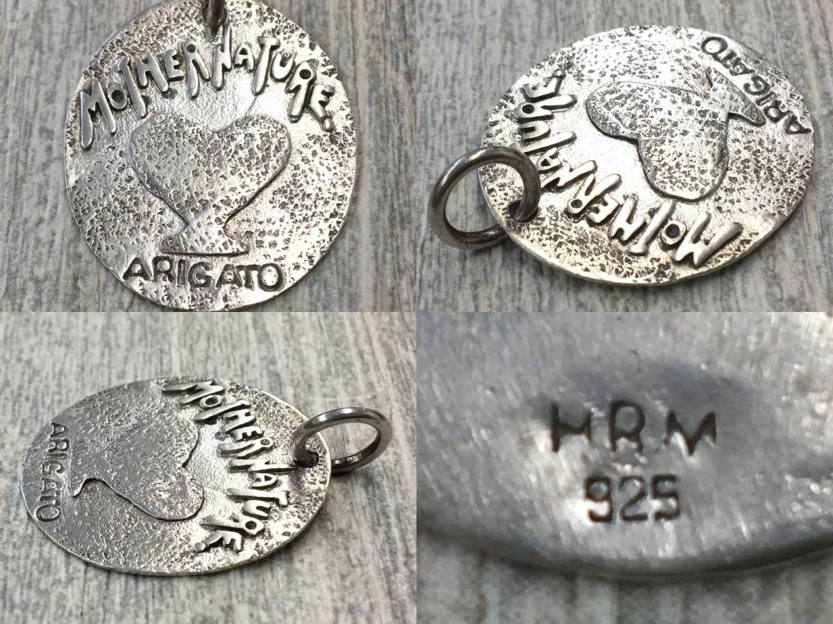 ハリウッドランチマーケット ペンダントトップ HRM PLATEネックレス 