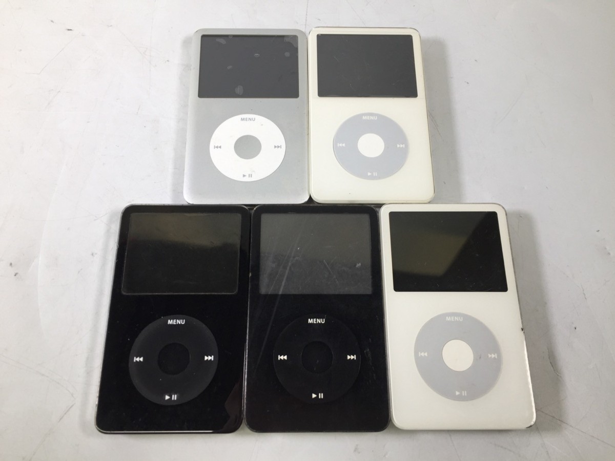 Apple iPod iPod classic 5台まとめて売る iPod Apple 5台セット 80gb 第