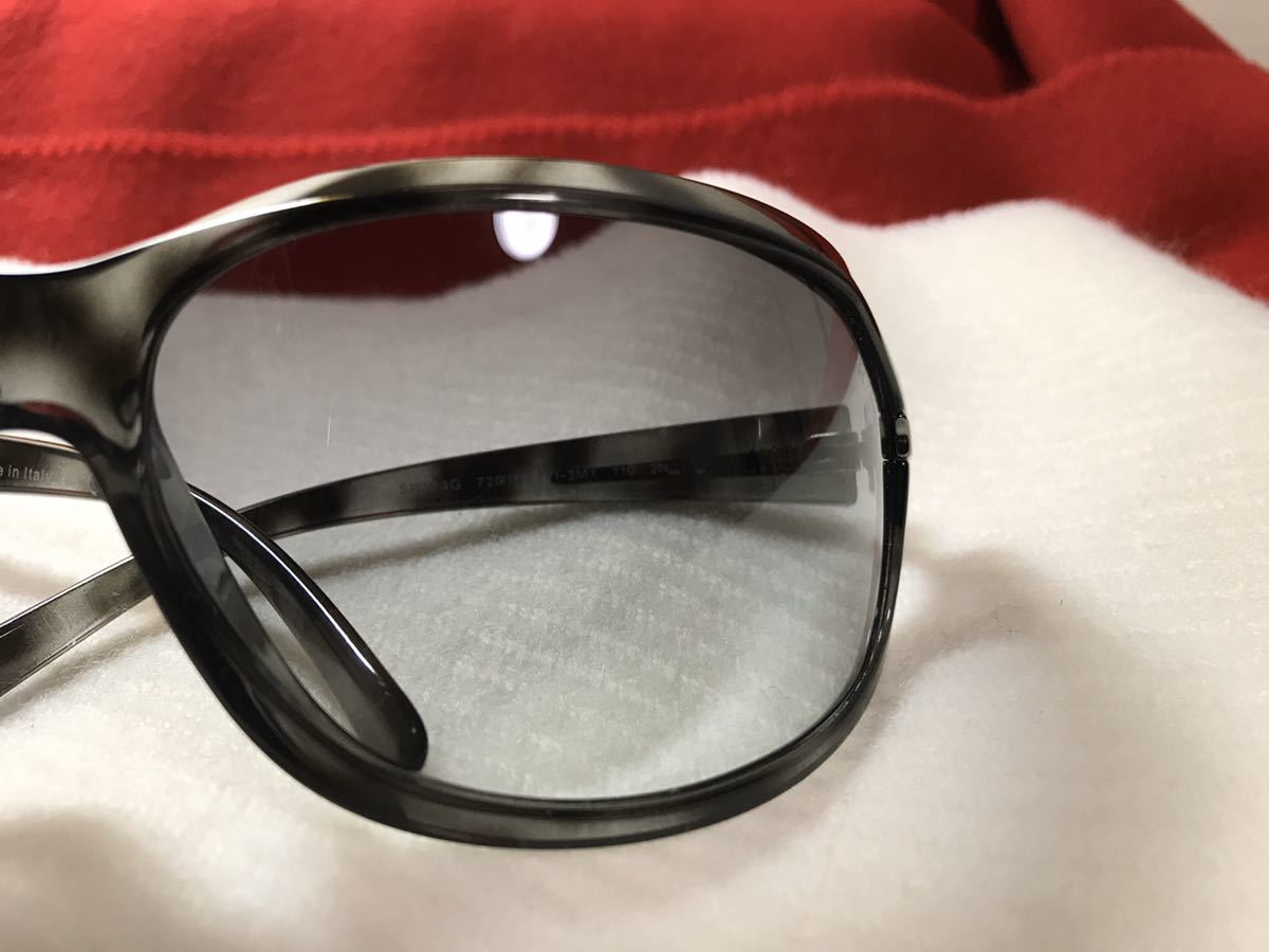 GACKT同型同色☆PRADA サングラス SPR14G マーブルブラック プラダ 