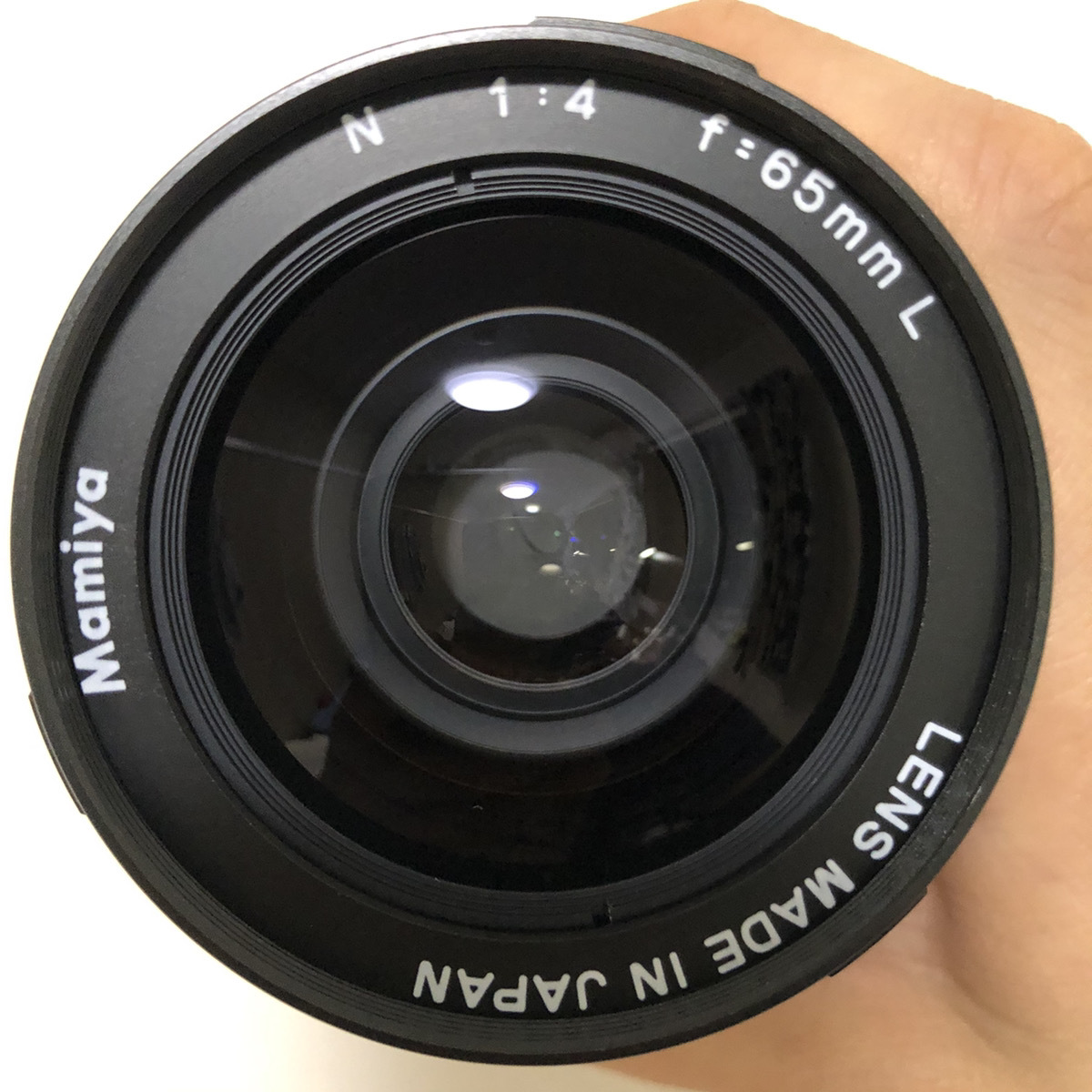 Mamiya マミヤ 7 レンズ 65mm F4 L N 美品 元箱付き 機材整理ため