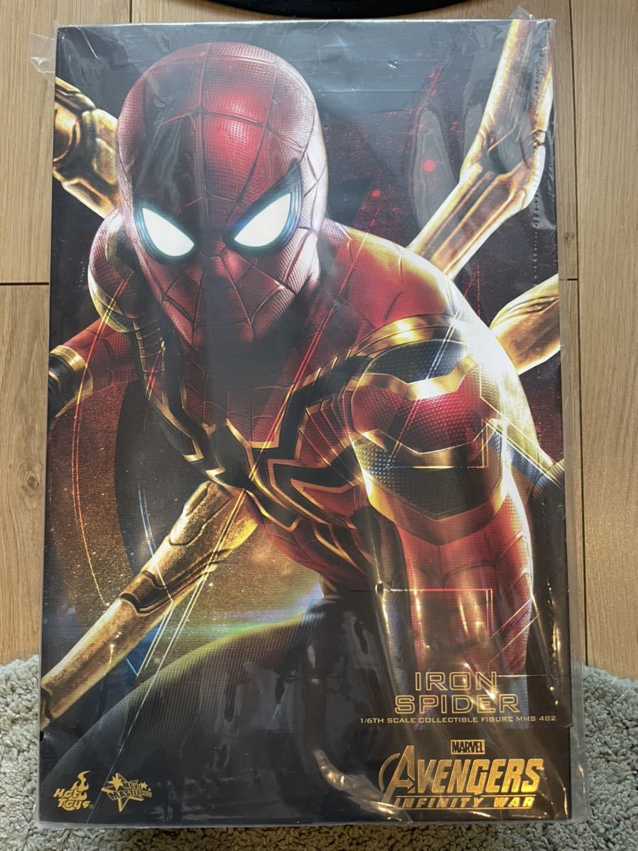 ジャンク ホットトイズ アイアン・スパイダー 1/6 ムービー 