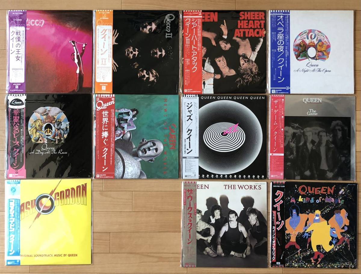 クイーン (Queen) デビュー・アルバム~11枚セット国内盤・美品