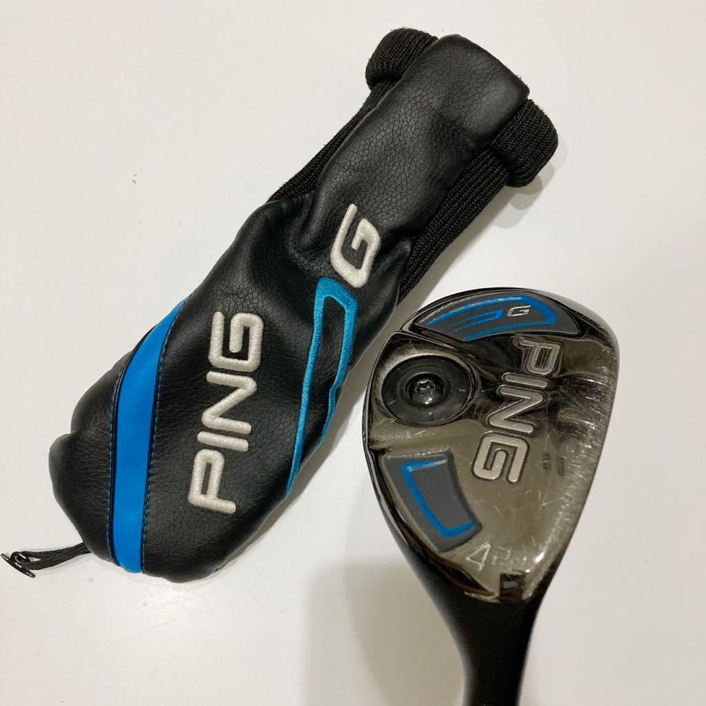 PING G ハイブリッド 22° TOUR 90 Sフレックス 純正ヘッドカバー付 4U