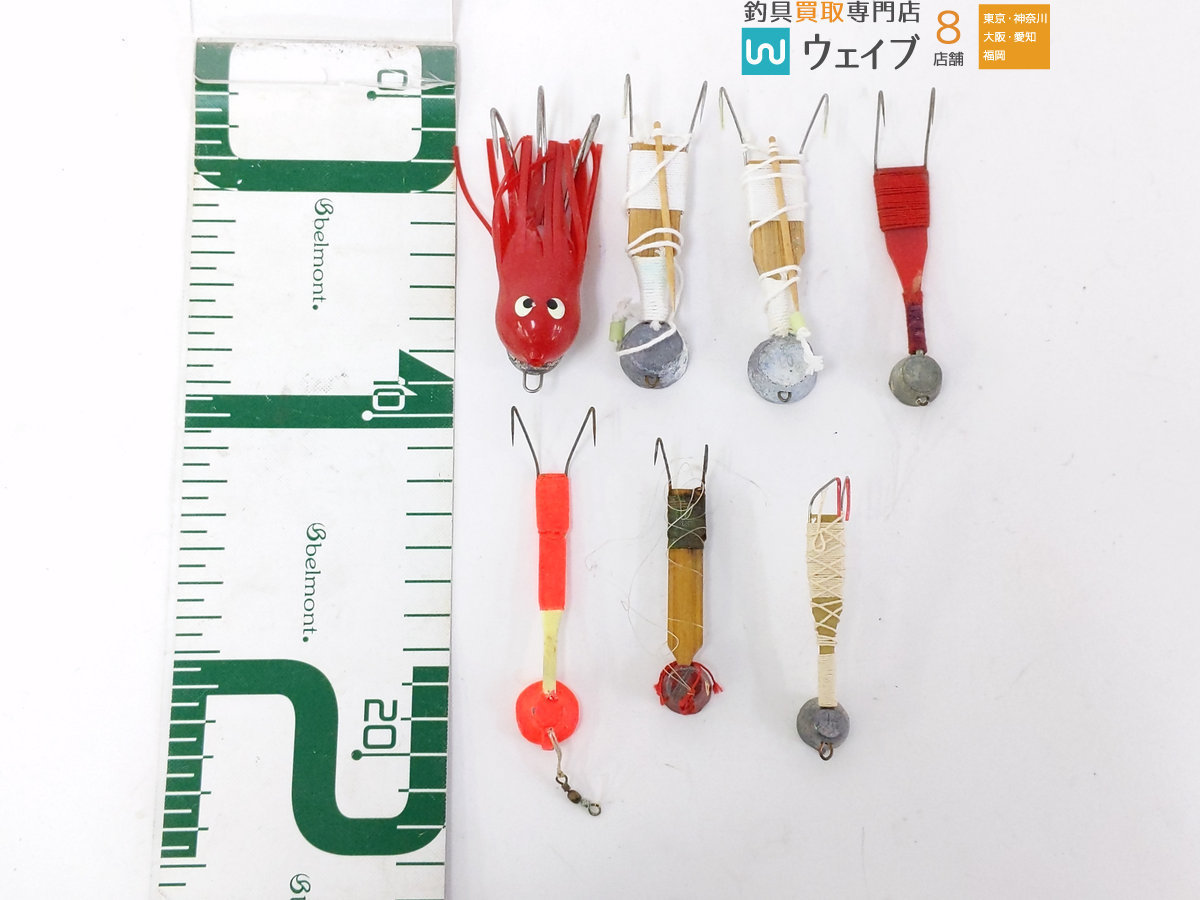 ヨーヅリ ミサキ ほか 自作含む イイダコテンヤ スミイカテンヤ など イカ釣り仕掛け 33点 海水 売買されたオークション情報 Yahooの商品情報をアーカイブ公開 オークファン Aucfan Com