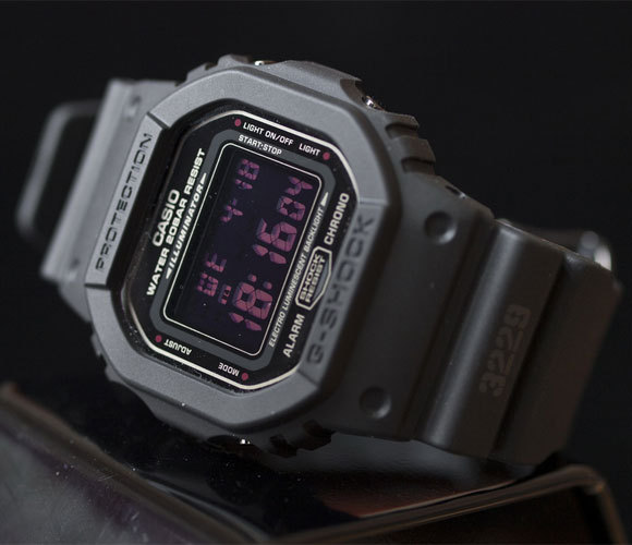 ☆G-Shock BLACK SPOTS G-5600RB-1JF 新品・未使用☆電池弱