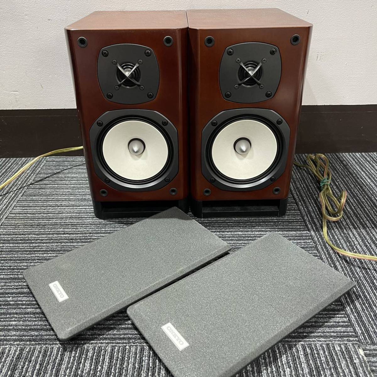 ONKYO 2ウェイ・スピーカーシステム(2台1組) (2台1組) : 2ウェイ 