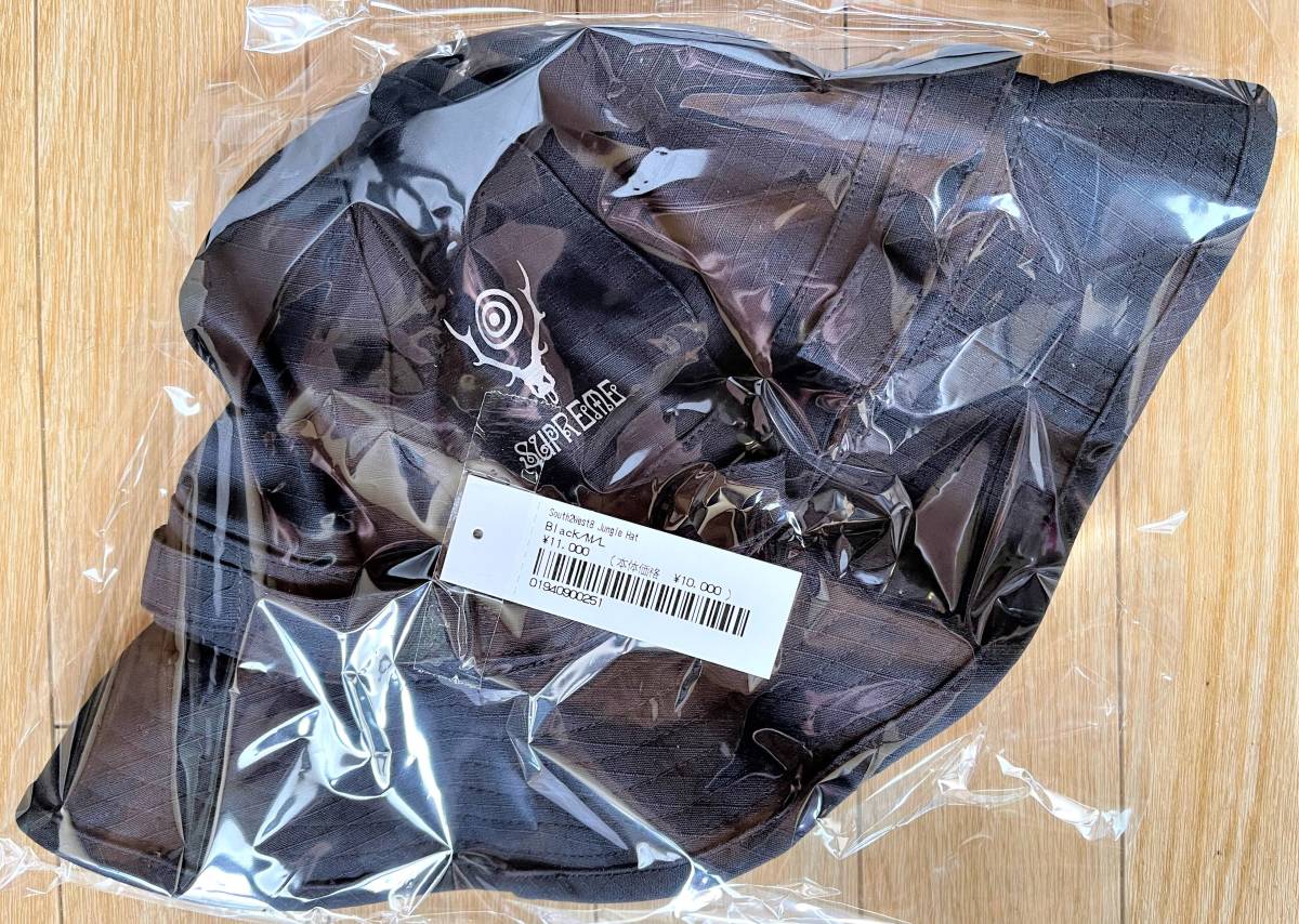 新品未使用】Supreme / SOUTH2 WEST8 Jungle Hat Black M/L 国内正規