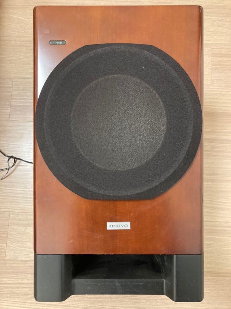 SL-D500 ONKYO アンプ内蔵サブウーファー ONKYO アンプ内蔵サブ