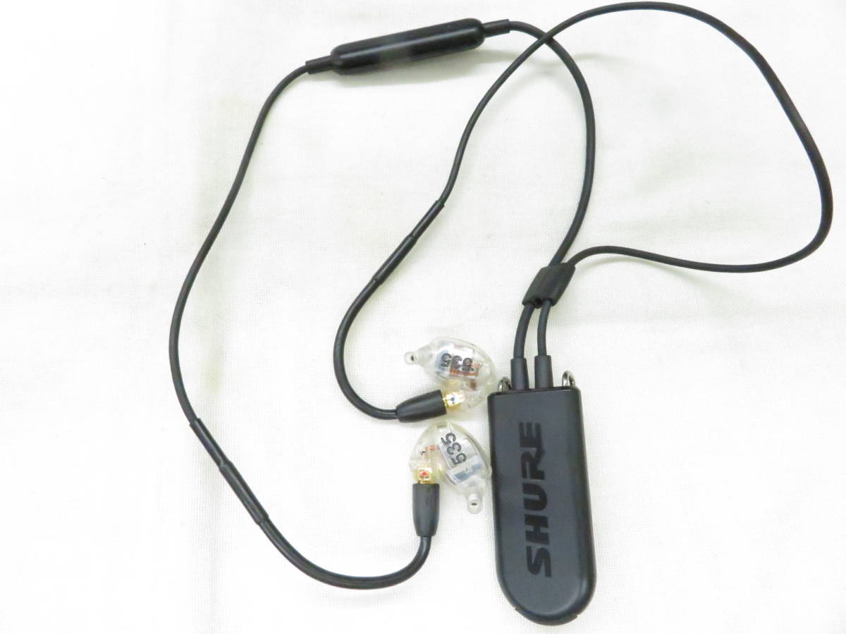 定番，お買い得 越 ２ ＳＨＵＲＥ シュア ＢＴ２ ＳＥ５３５ クリア ワイヤレスイヤホン み(シュア)｜売買されたオークション情報、yahooの商品情報をアーカイブ公開 - オークファン シュア