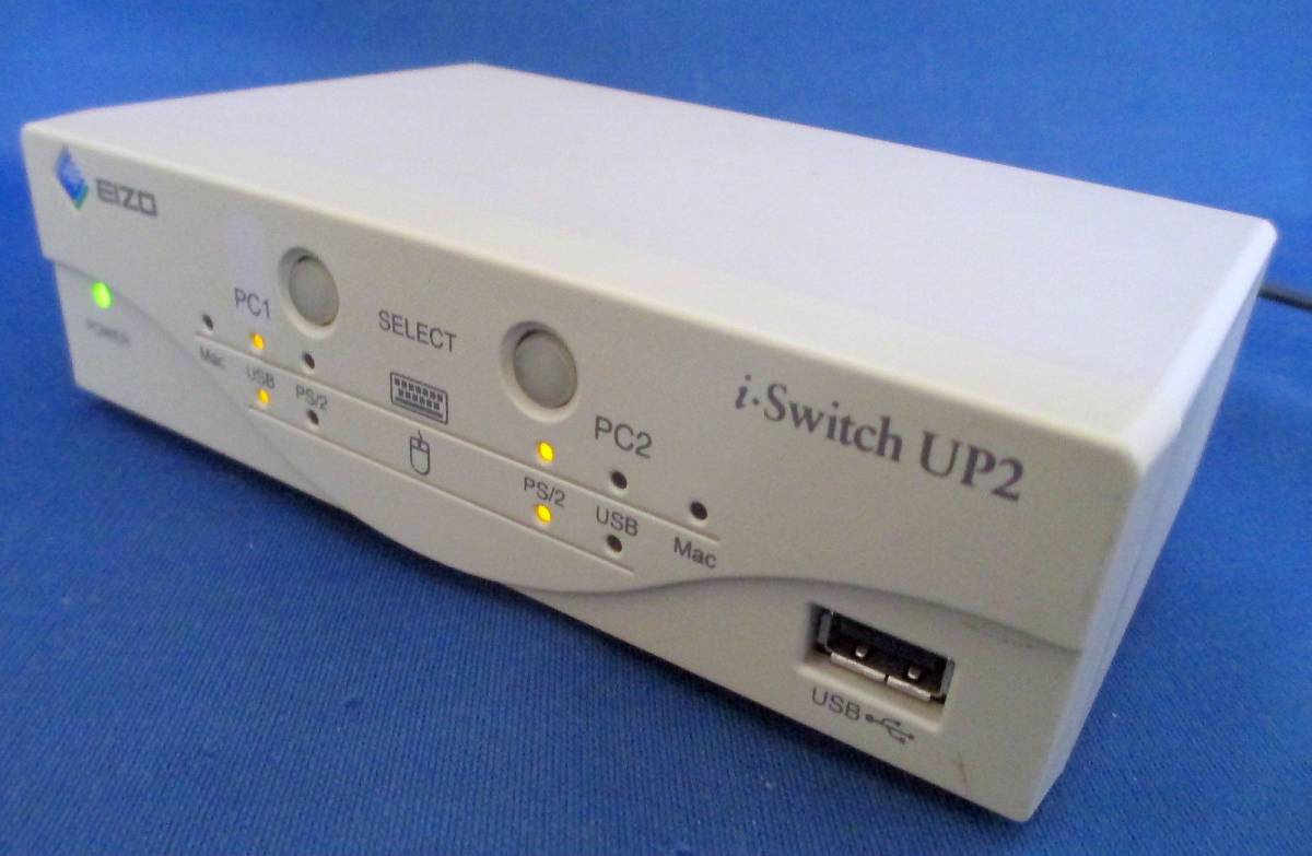 EIZO】i-Switch UP2 USB&PS/2両対応PC切替器（2：1） USB切替器