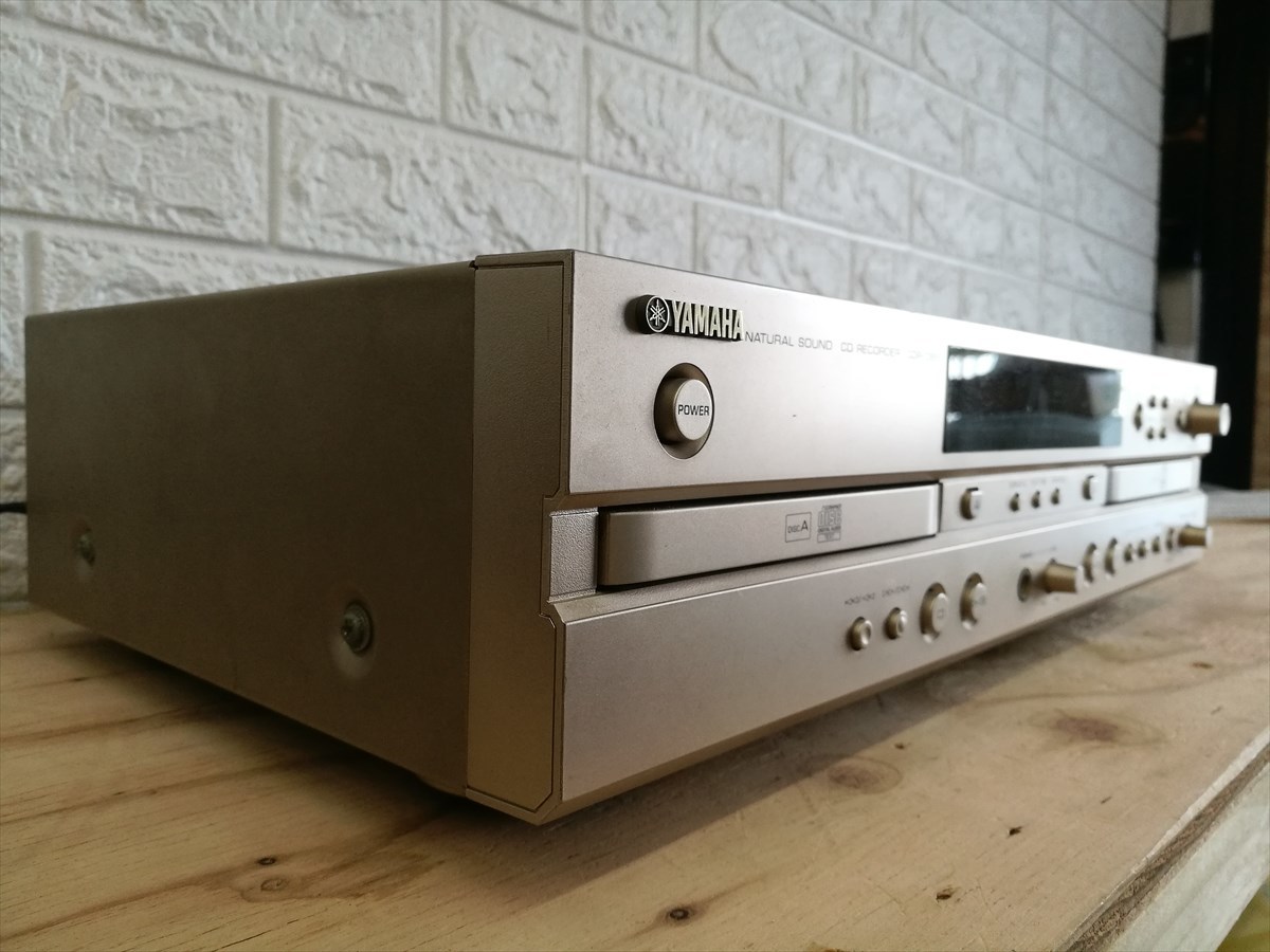 ☆YAMAHA CDR-D651 CD-R/CD-RWレコーダー ジャンク品 j4467 CDR-D651