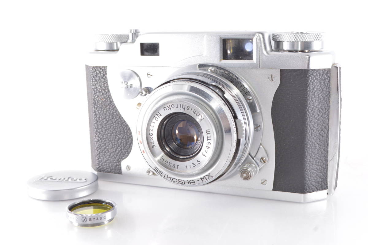 Konica Hexar 45mm KONICA - II コニカ F3.5 IIB-m B-m メルカリ HEXAR