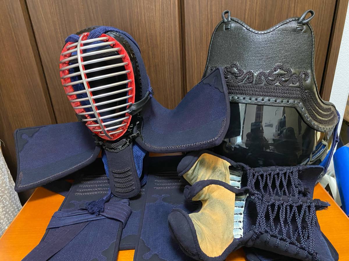 防具袋 実戦型 ◇高級剣道防具 面胴小手垂 超美品 中古