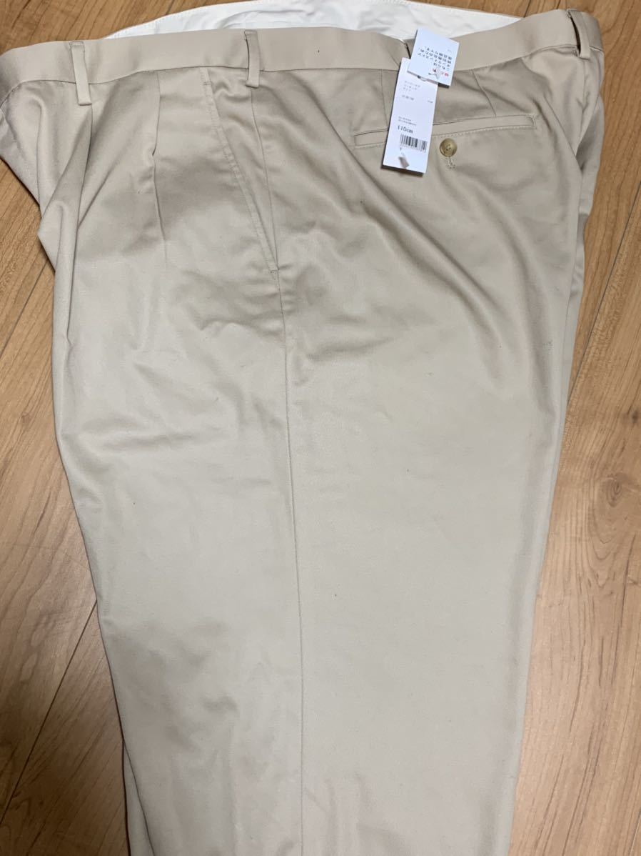 Uniqlo ユニクロ イージーケアーツータックチノ ベージュ ビジネス ウエスト110 ボトムス 売買されたオークション情報 Yahooの商品情報をアーカイブ公開 オークファン Aucfan Com