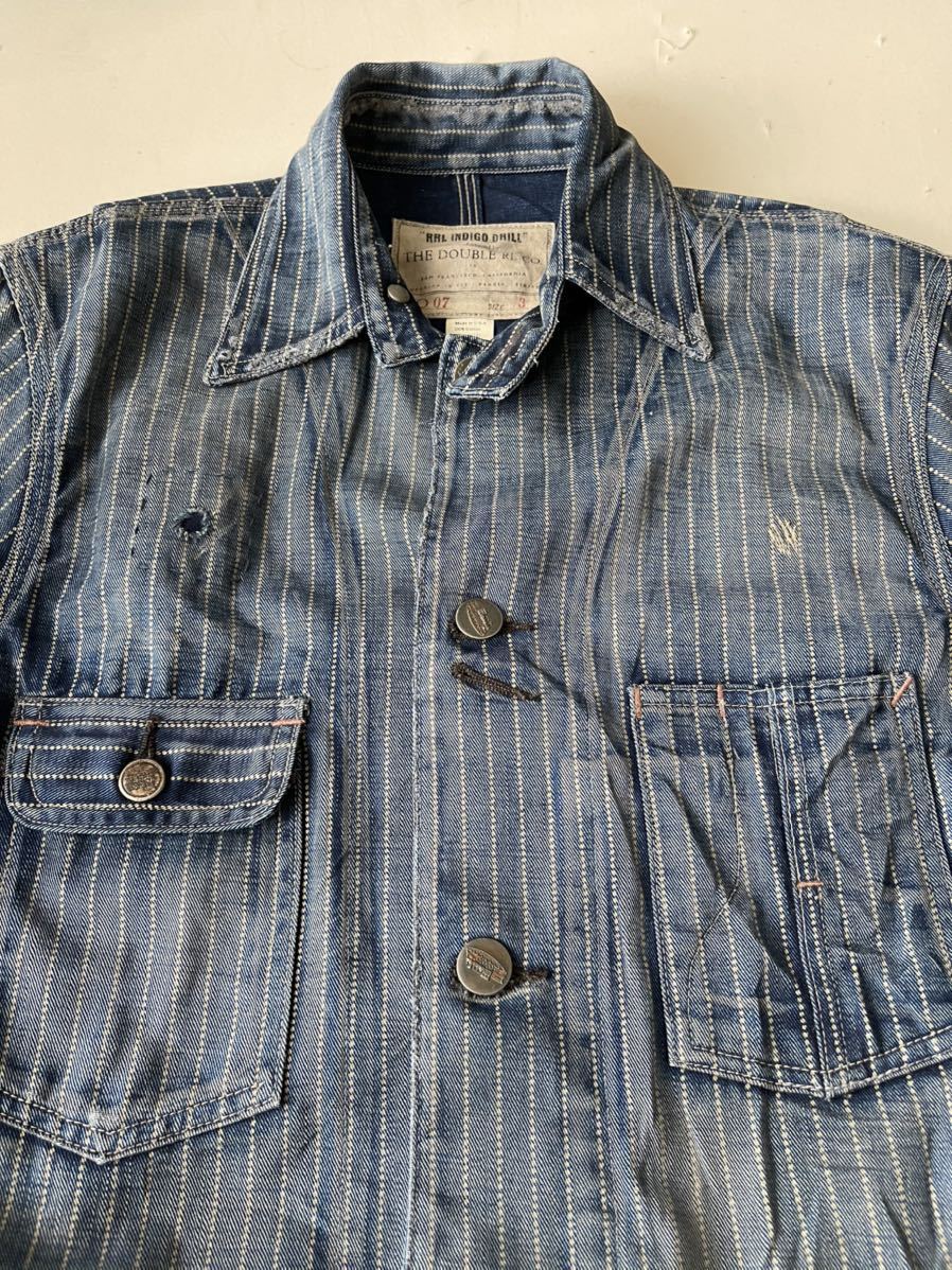 ダブルアールエル wabash コート まさRRL 25SS インディゴ