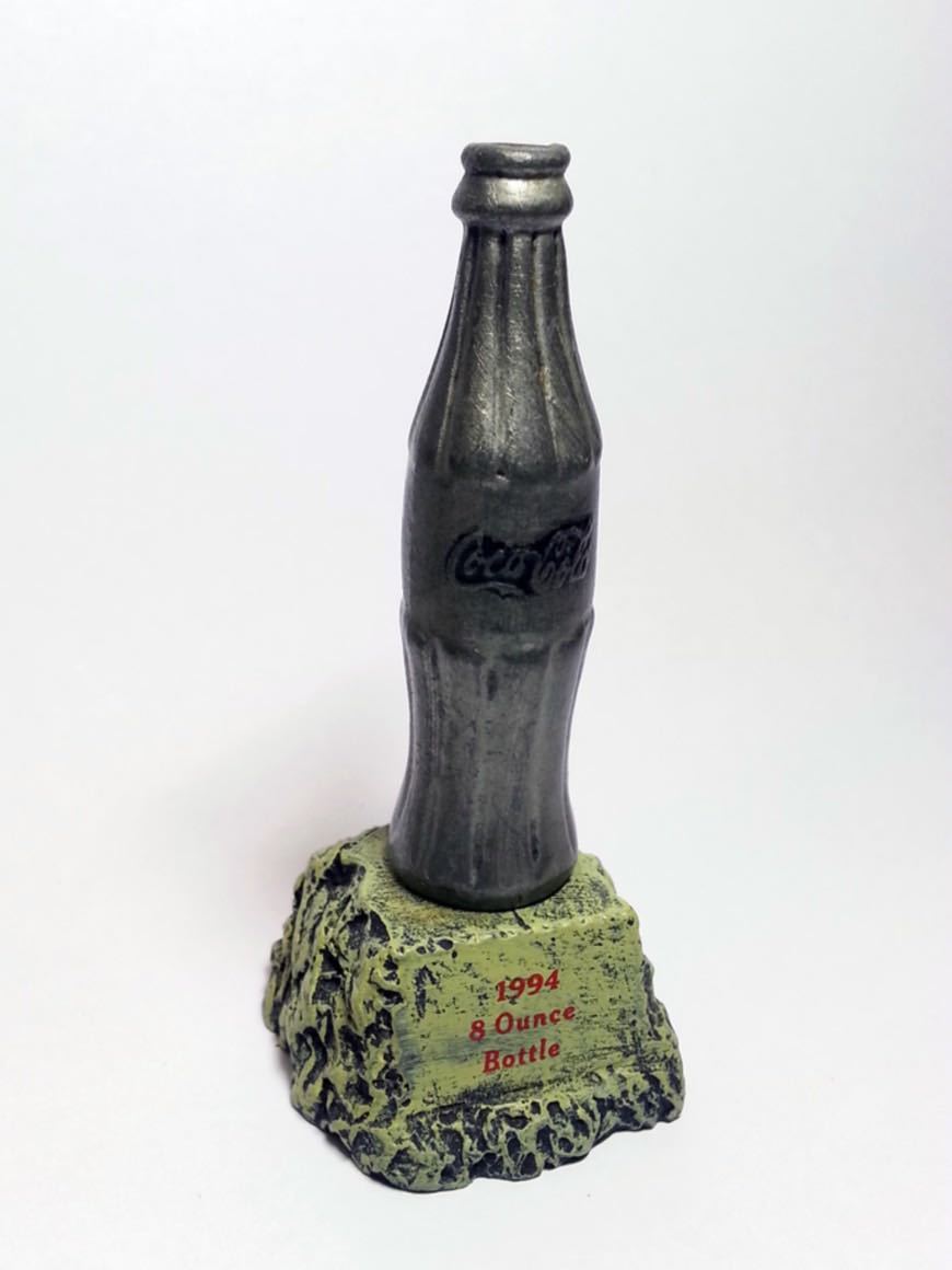 コカコーラ★Coca-Cola／ミニボトル ビンタイプ 1994 8 Ounce Bottle 置物_10