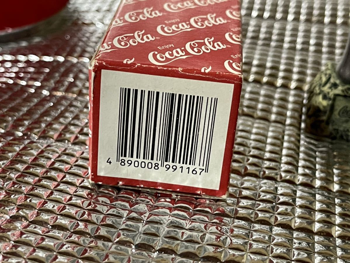 コカコーラ★Coca-Cola／ミニボトル ビンタイプ 1994 8 Ounce Bottle 置物_9